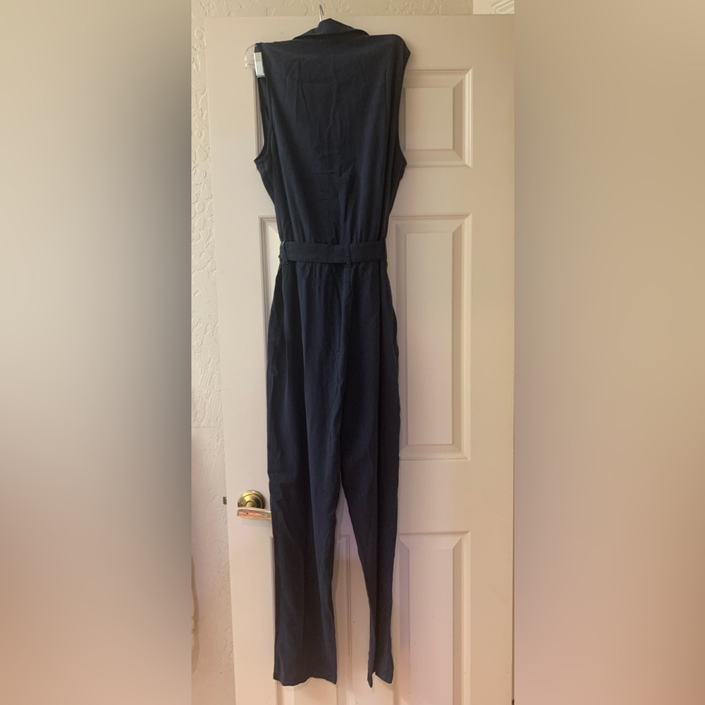NWT Sundance Cloth & Stone Navy Blue Jumpsuit - Picture 8 of 14